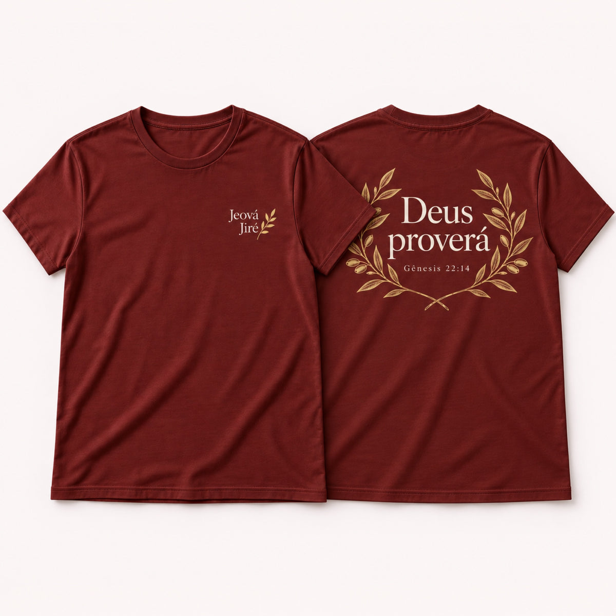 Camiseta Jeová Jiré – Vinho
