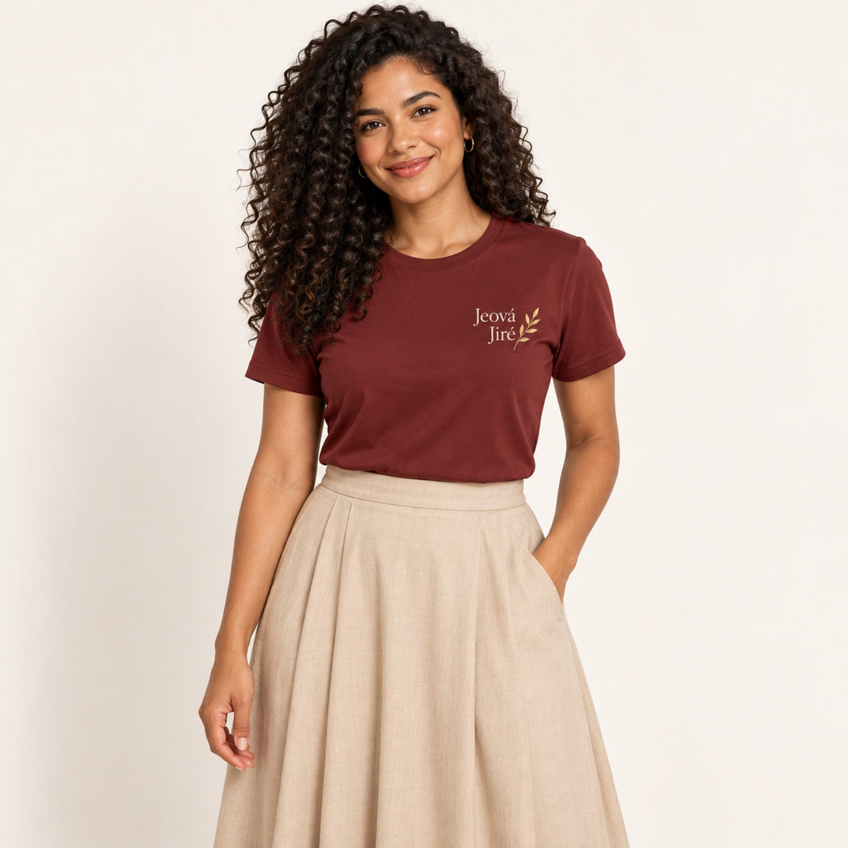 Camiseta Jeová Jiré – Vinho