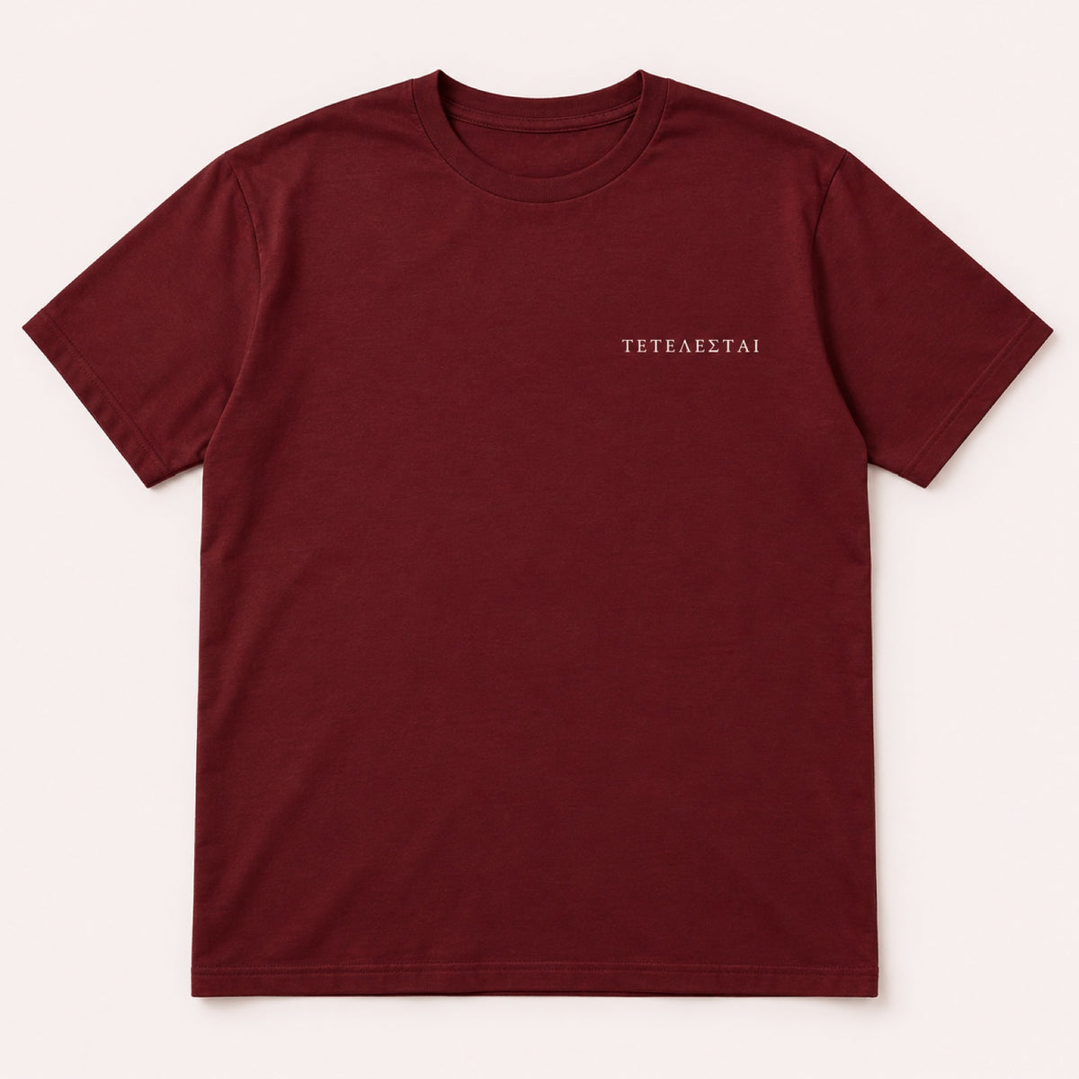 Camiseta Tetelestai – Vinho – frente