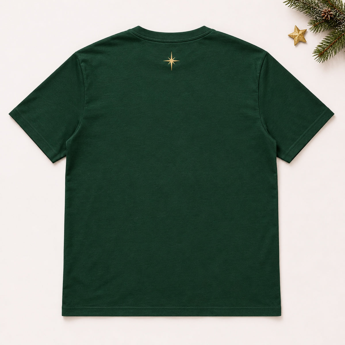 Camiseta Glória nas Alturas – Verde – costas