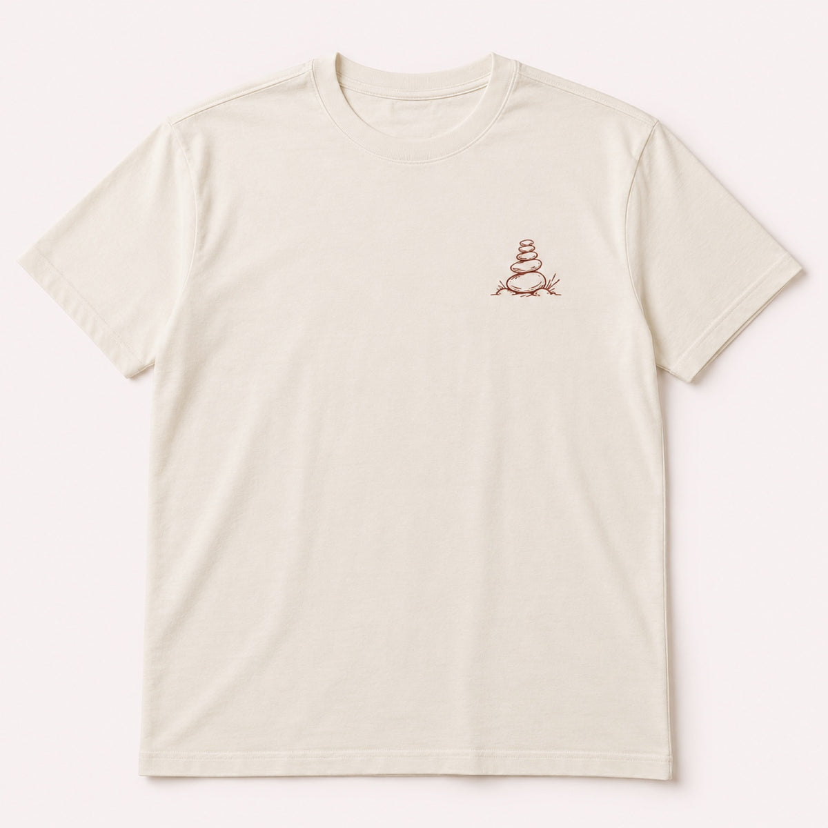 Camiseta Ebenézer – Off-white – frente